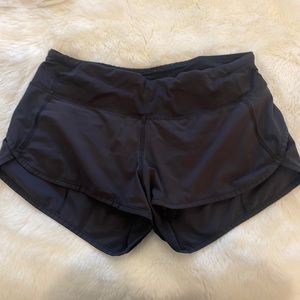 Black Lululemon shorts